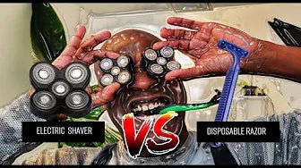 Disposable Razor vs. Rotary Electric Shaver: Which is More Effective? - The Cut Buddy