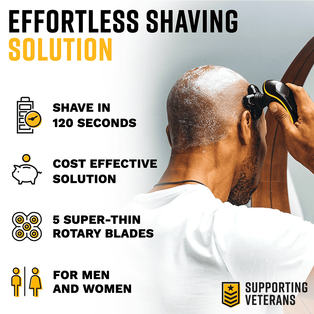 Bald Buddy - Ergonomic Bald Shaver - The Cut Buddy - The Cut Buddy