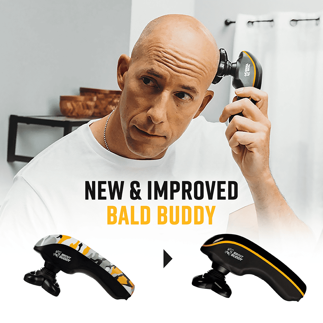 Bald Buddy - Ergonomic Bald Shaver - The Cut Buddy - The Cut Buddy