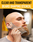 Beard Shaping Tool and Hair Trimmer Guide - Plus Version - The Cut Buddy - The Cut Buddy