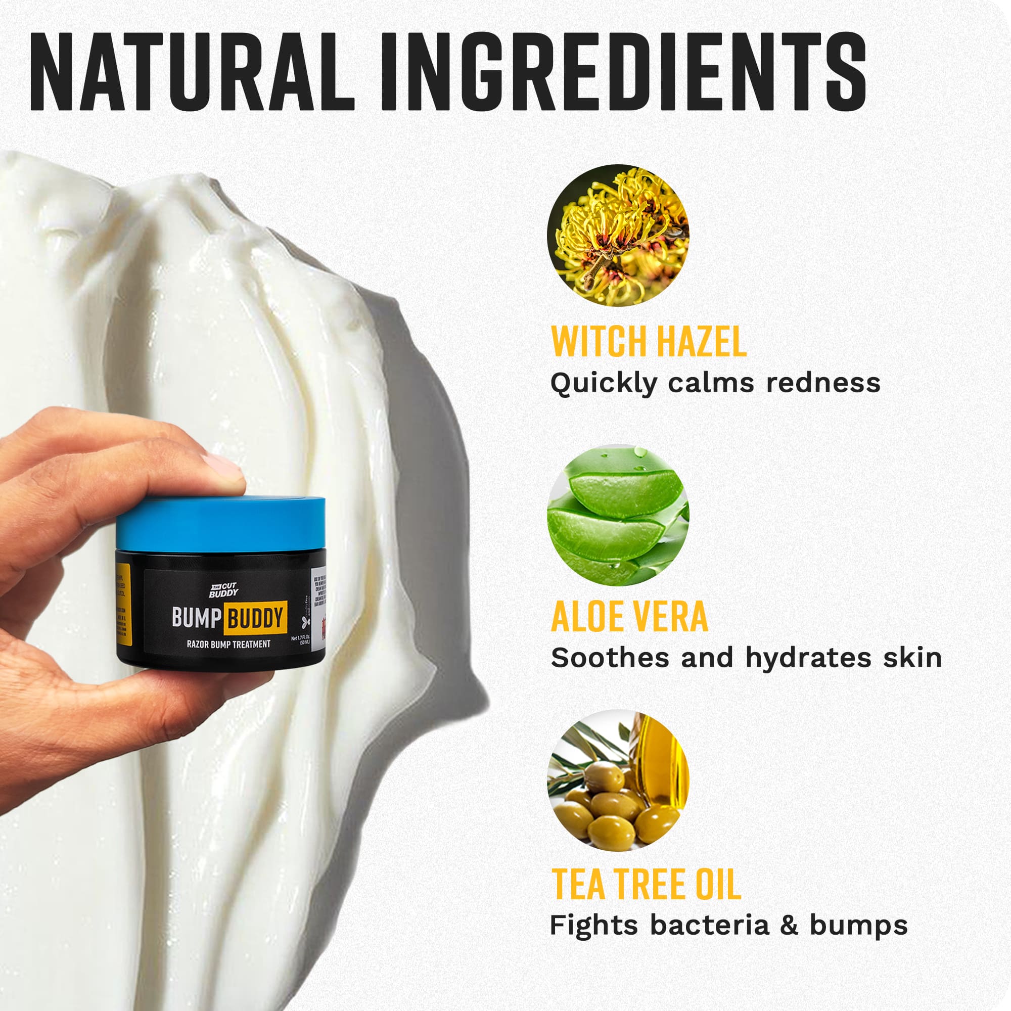 Bump Buddy - Razor Bump Treatment (50 ML) - The Cut Buddy - The Cut Buddy