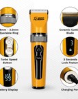 Cordless Hair and Beard Clipper with Scissors + Case - The Cut Buddy - The Cut Buddy