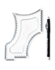 Hair Edge Up Trimmer Guide and Beard Shaping Stencil Tool - The Cut Buddy - The Cut Buddy