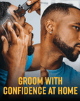 Hair Edge Up Trimmer Guide and Beard Shaping Stencil Tool - The Cut Buddy - The Cut Buddy