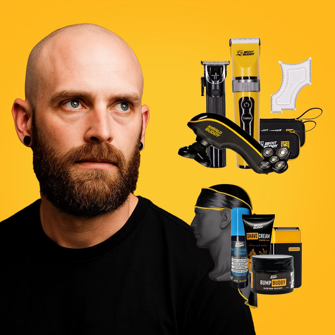 New To Bald Shave Kit - The Cut Buddy - The Cut Buddy