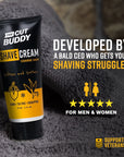 Shaving Cream - Soothing Foaming Solution (6 OZ) - The Cut Buddy - The Cut Buddy