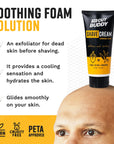 Shaving Cream - Soothing Foaming Solution (6 OZ) - The Cut Buddy - The Cut Buddy