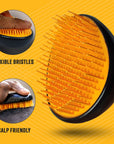 Wash and Style Detangle Hair Brush - The Cut Buddy - The Cut Buddy