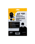 Nick Wavy Collection - Satin Durag (Black Body / Yellow Stitch) - The Cut Buddy-The Cut Buddy