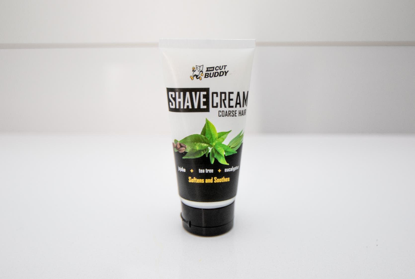 Shaving Cream - Hair and Irritation Defense (3 OZ) - The Cut Buddy-The Cut Buddy