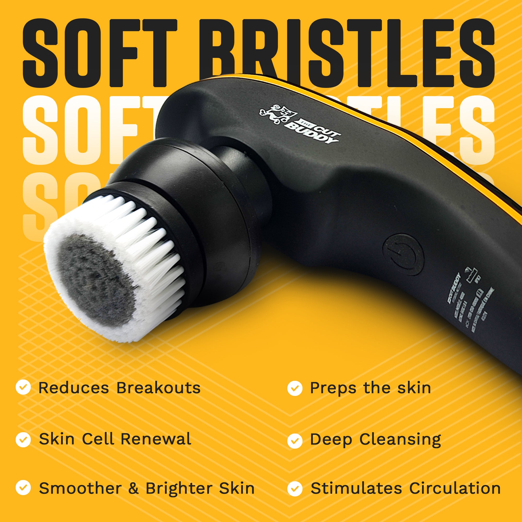 Bald Buddy - Exfoliating Brush Attachment