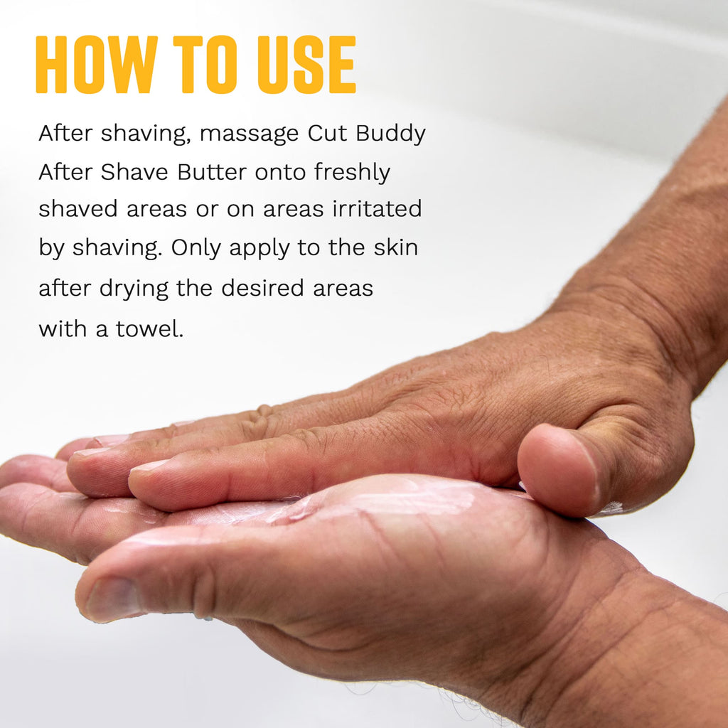 After Shave Moisturizer Butter with Razor Bump Defense (8 oz)