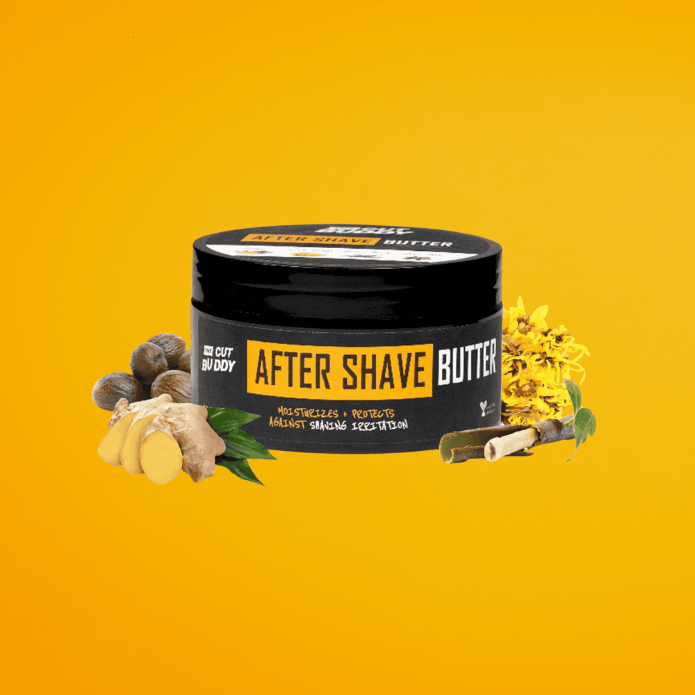 After Shave Moisturizer Butter with Razor Bump Defense (8 oz) - The Cut Buddy - The Cut Buddy