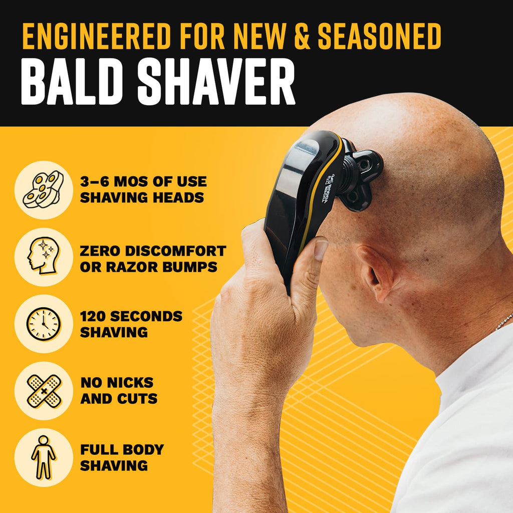Bald Buddy - Electric Head Shaver - The Cut Buddy - The Cut Buddy