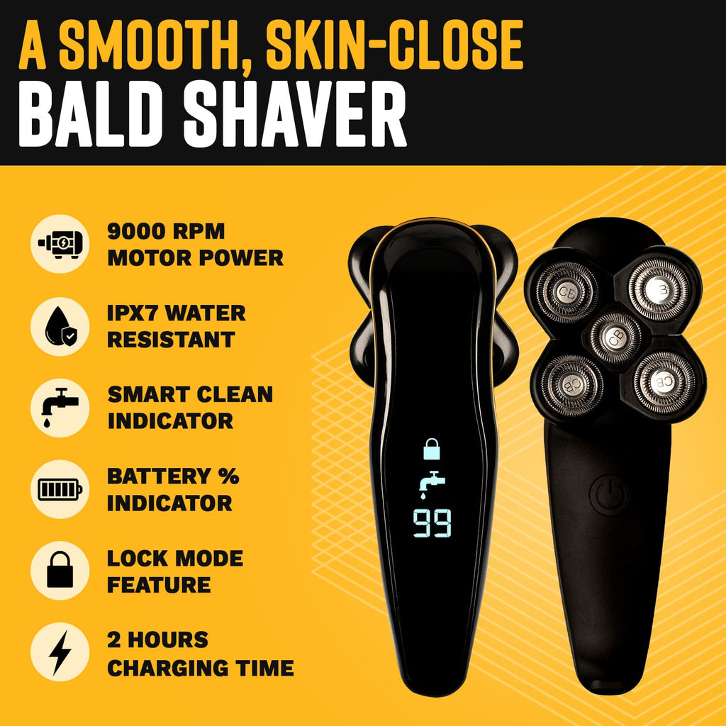 Bald Buddy - Electric Head Shaver - The Cut Buddy - The Cut Buddy