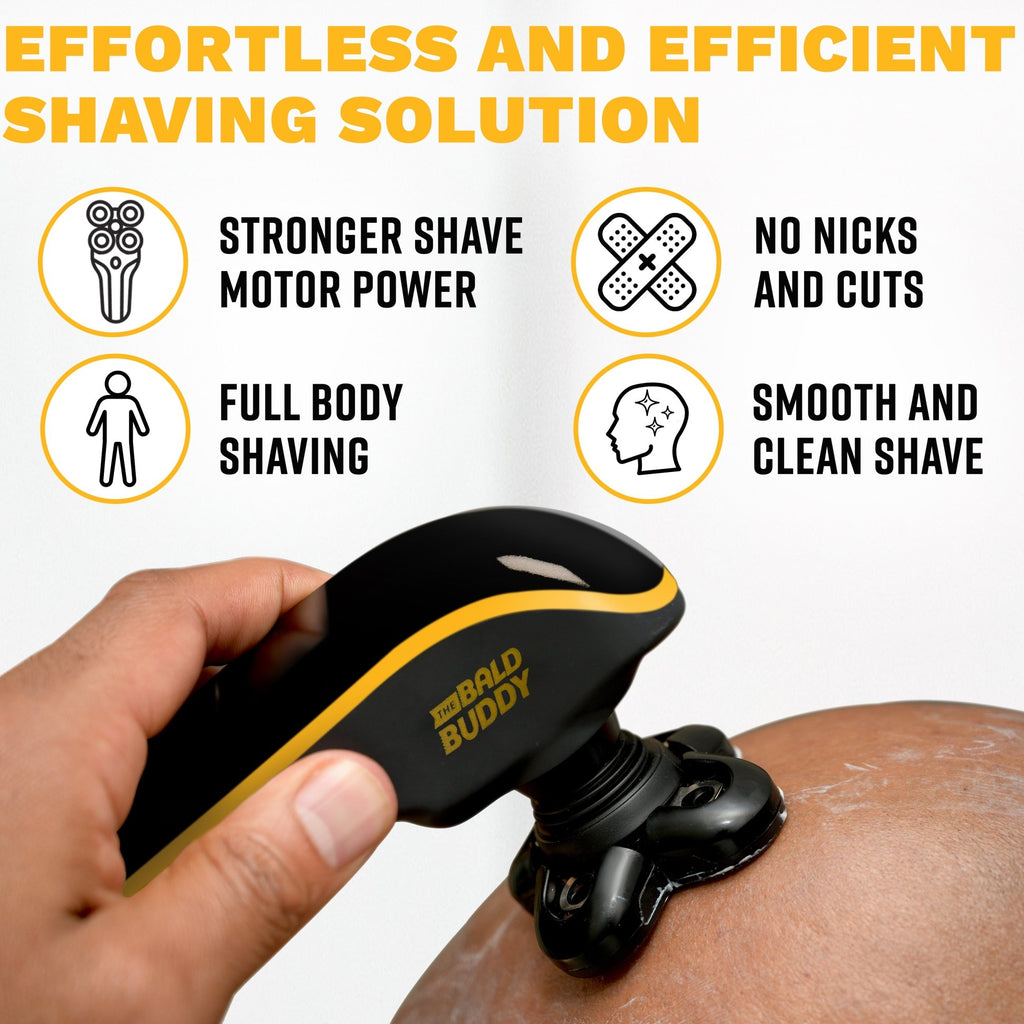 Bald Buddy - Ergonomic Bald Shaver - The Cut Buddy - The Cut Buddy