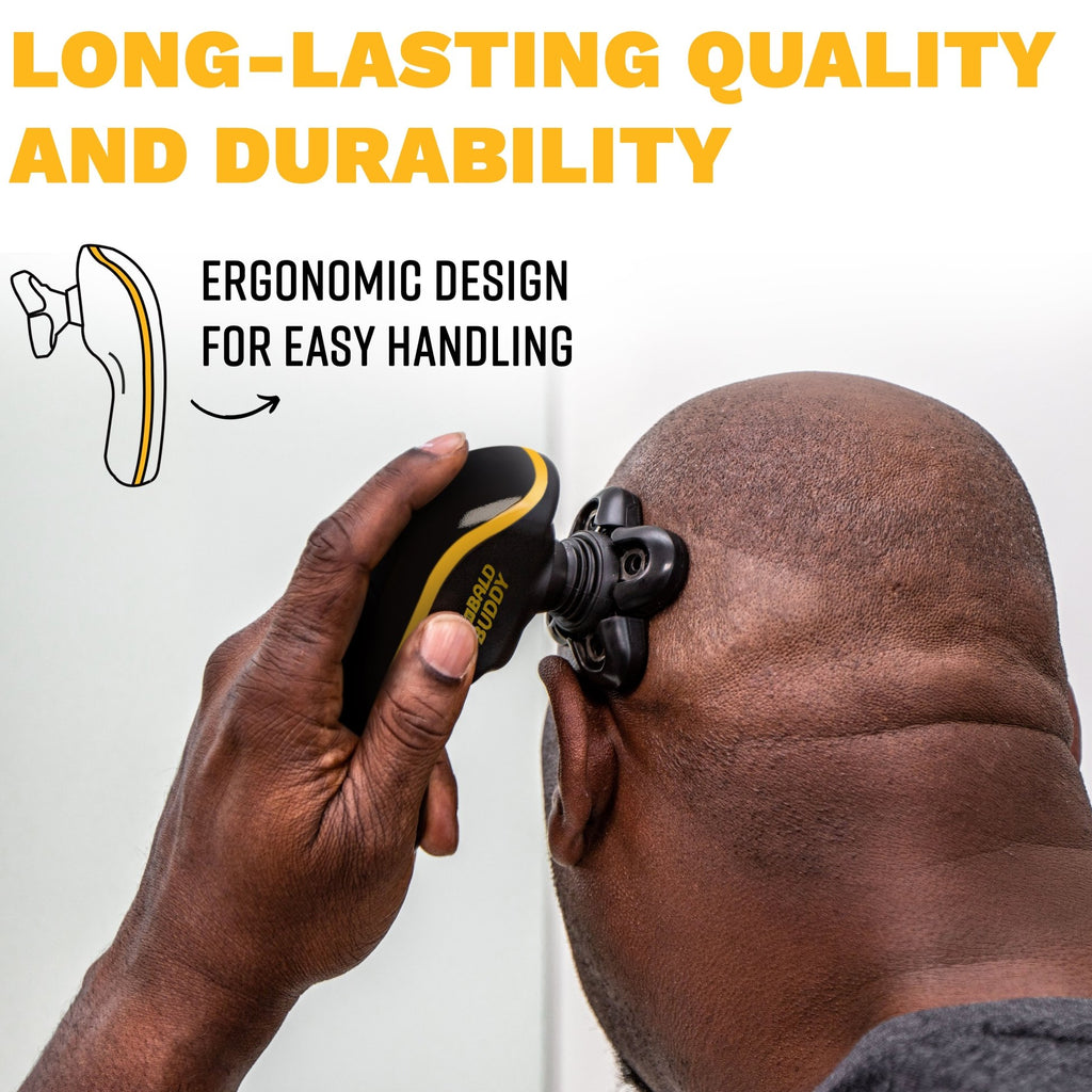 Bald Buddy - Ergonomic Bald Shaver - The Cut Buddy - The Cut Buddy