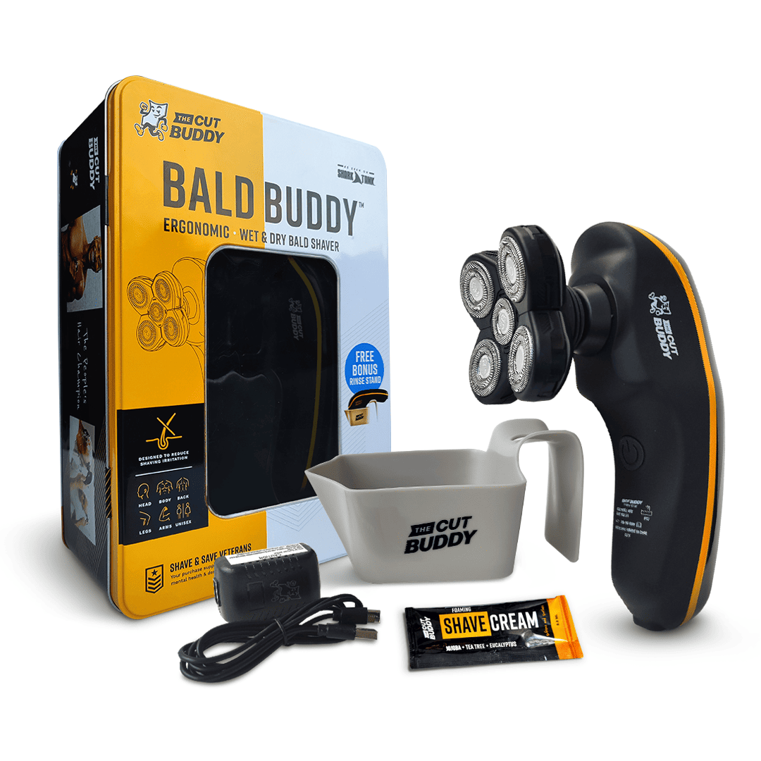 Bald Buddy - Ergonomic Bald Shaver - The Cut Buddy - The Cut Buddy