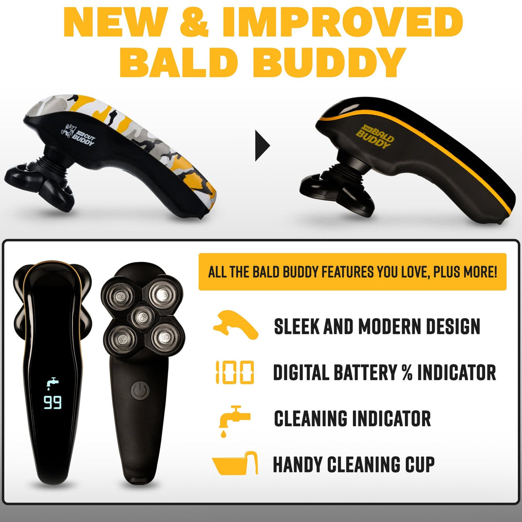 Bald Buddy - Ergonomic Bald Shaver - The Cut Buddy - The Cut Buddy