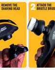 Bald Buddy - Exfoliating Brush Attachment - The Cut Buddy - The Cut Buddy