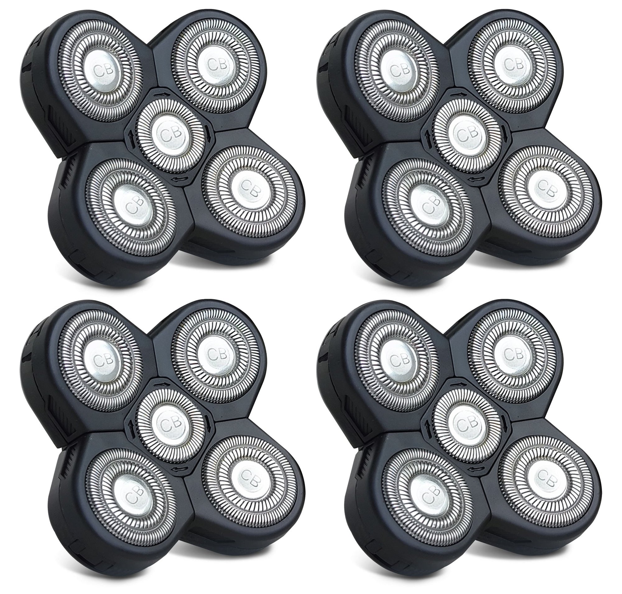 Bald Buddy Standard Shaving Head – Original Replacement (4 units) - The Cut Buddy - The Cut Buddy