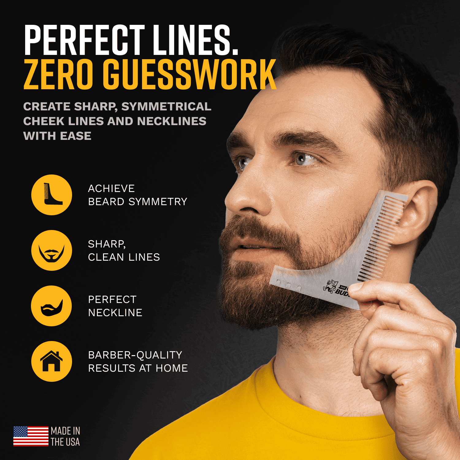 Beard Bro L Shaper - The Cut Buddy - The Cut Buddy