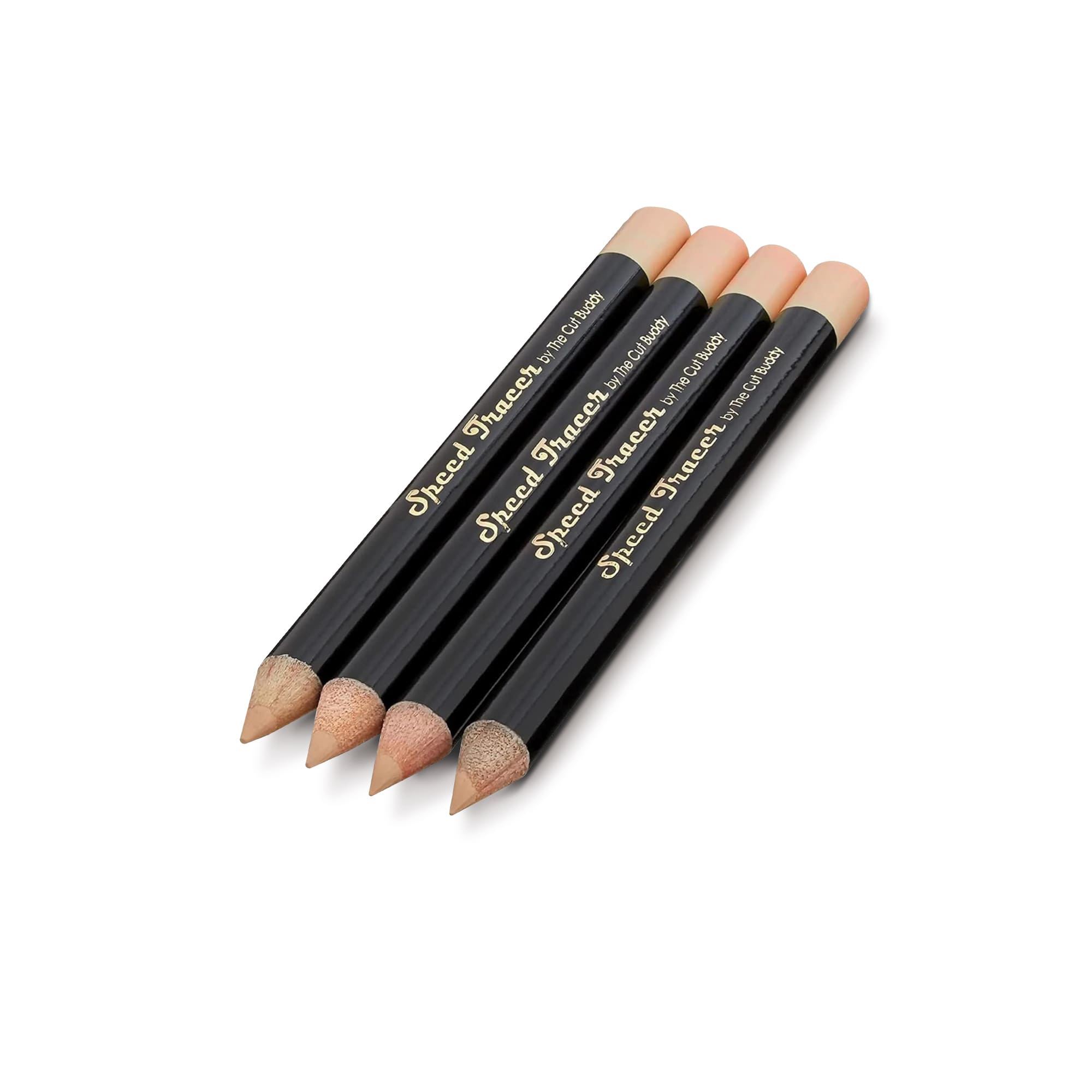 Beige Skin Tone - Speed Tracer Barber Pencils + Sharpener - The Cut Buddy - The Cut Buddy