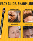Beige Skin Tone - Speed Tracer Barber Pencils + Sharpener - The Cut Buddy - The Cut Buddy