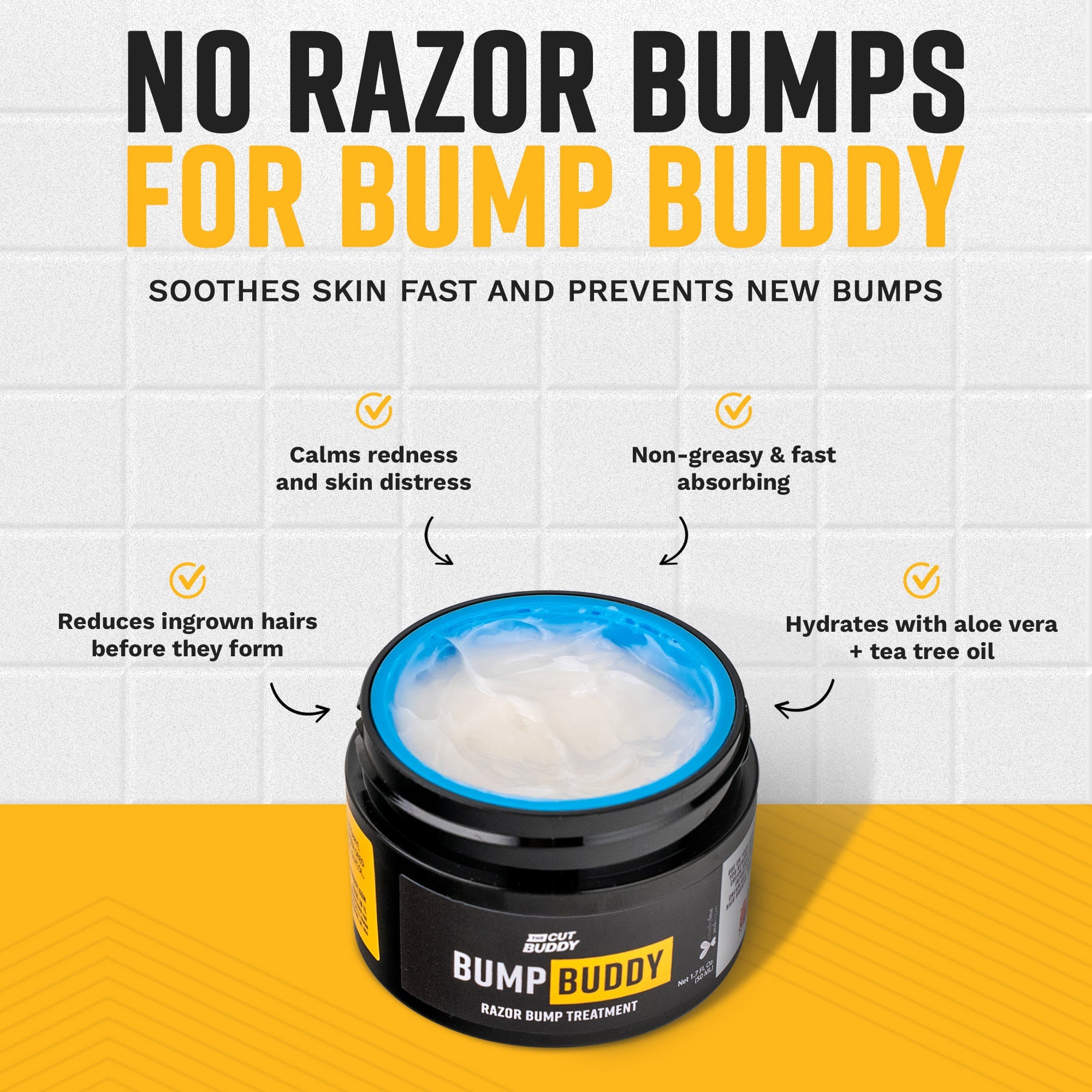 Bump Buddy - Razor Bump Treatment (50 ML) - The Cut Buddy - The Cut Buddy