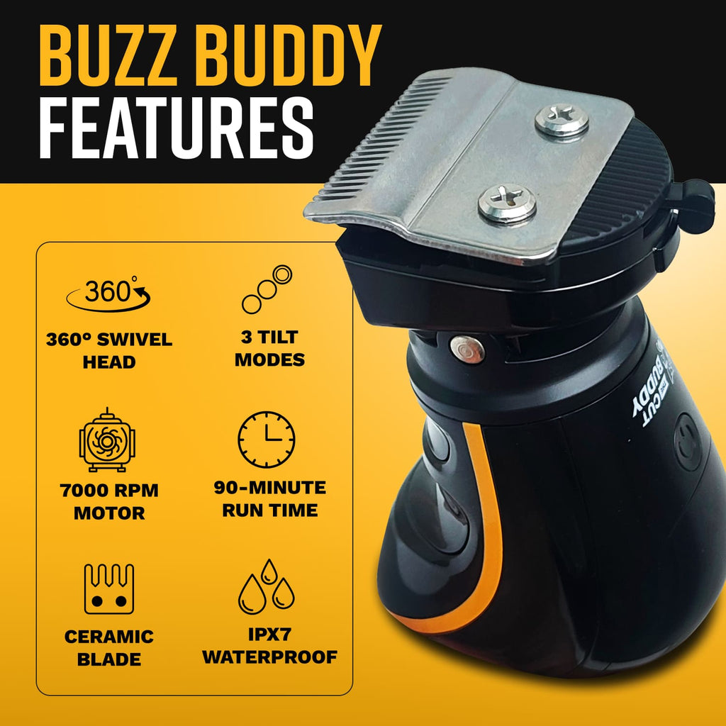 Buzz Buddy - 360° Clipper - The Cut Buddy - The Cut Buddy
