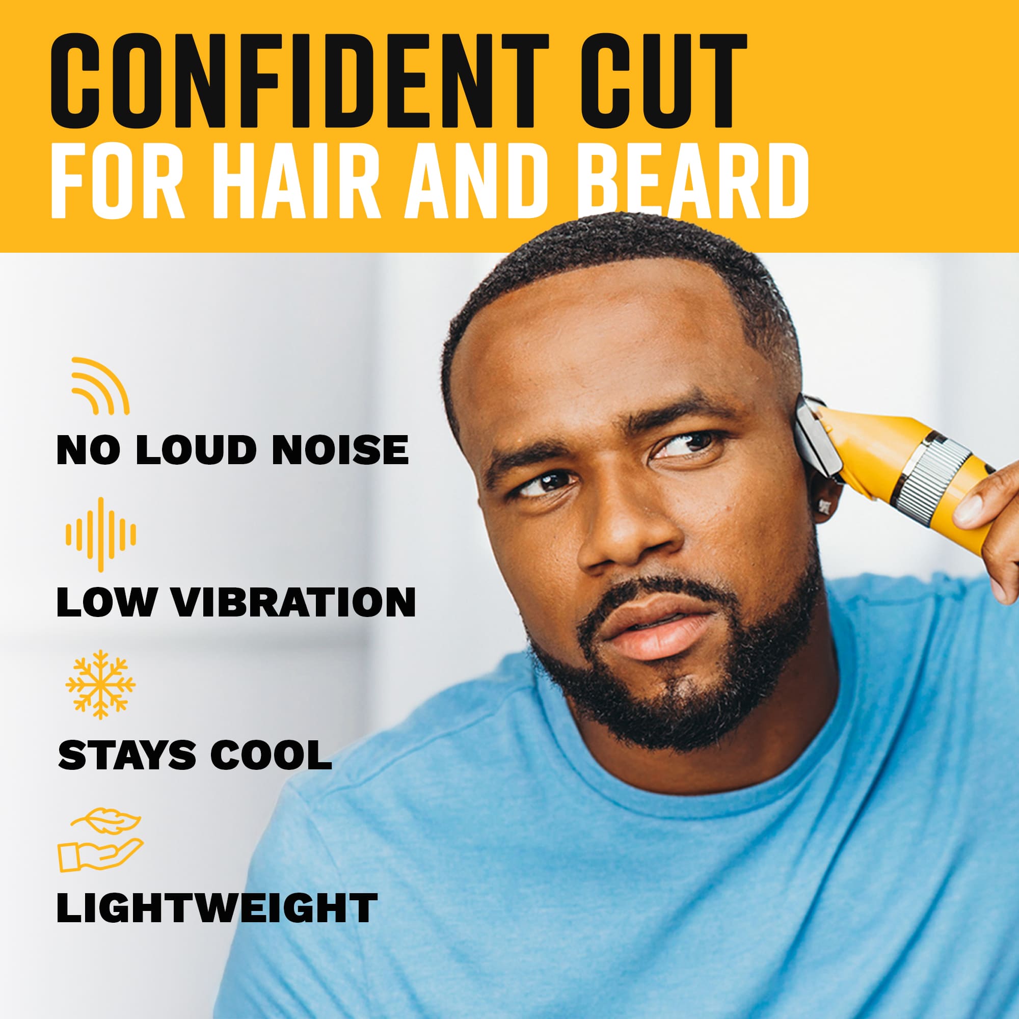 Cordless Hair and Beard Clipper Kit - The Cut Buddy - The Cut Buddy