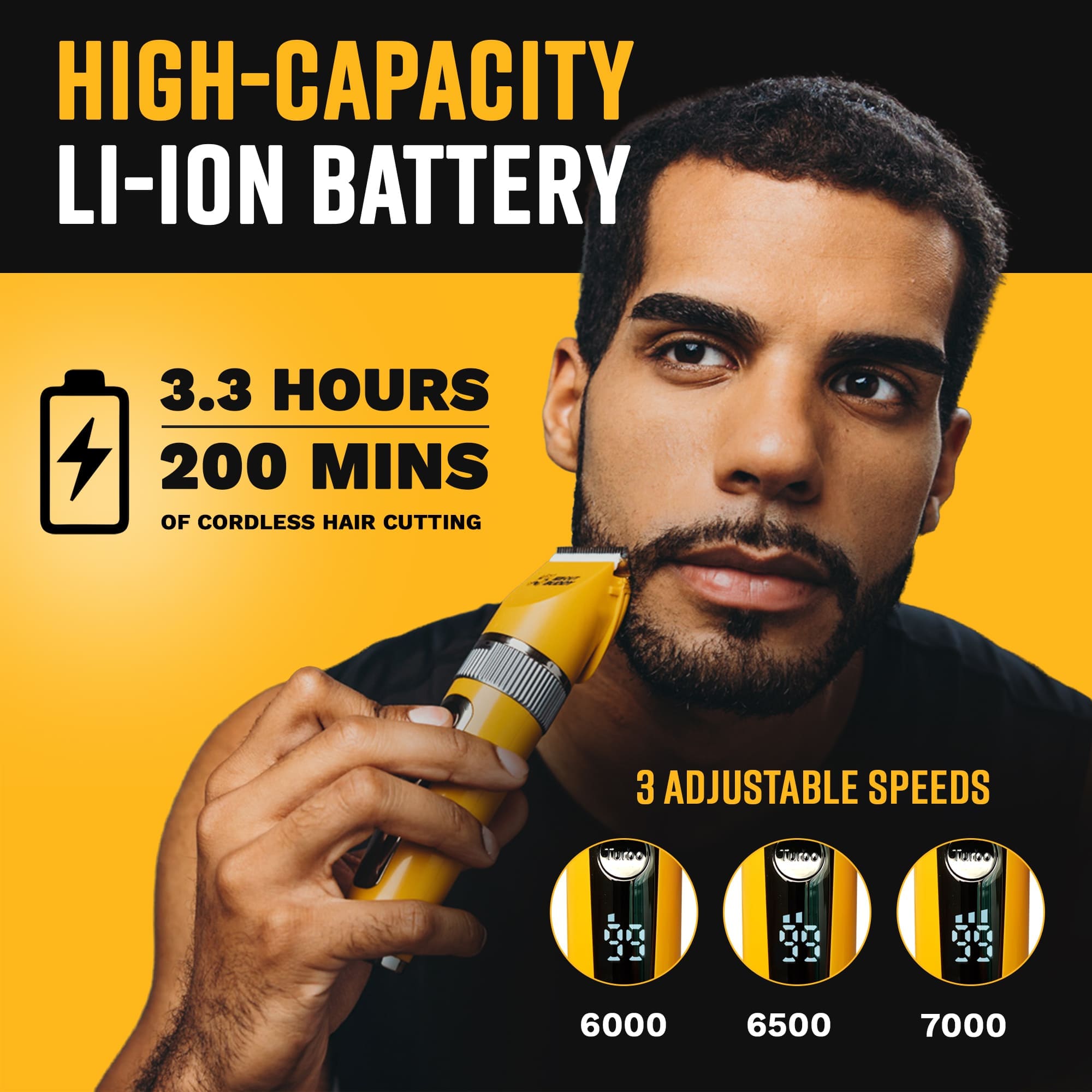 Cordless Hair and Beard Clipper Kit - The Cut Buddy - The Cut Buddy