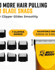 Cordless Hair and Beard Clipper with Scissors + Case - The Cut Buddy - The Cut Buddy