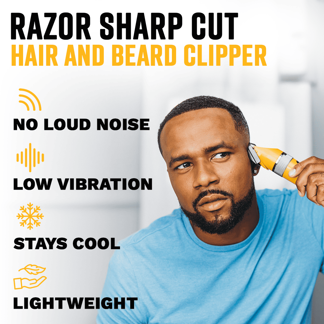 Cordless Hair and Beard Clipper with Scissors + Case - The Cut Buddy - The Cut Buddy