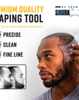 Hair Edge Up Trimmer Guide and Beard Shaping Stencil Tool - The Cut Buddy - The Cut Buddy