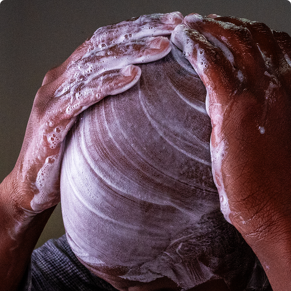 PREP WITH SHAVING CREAM