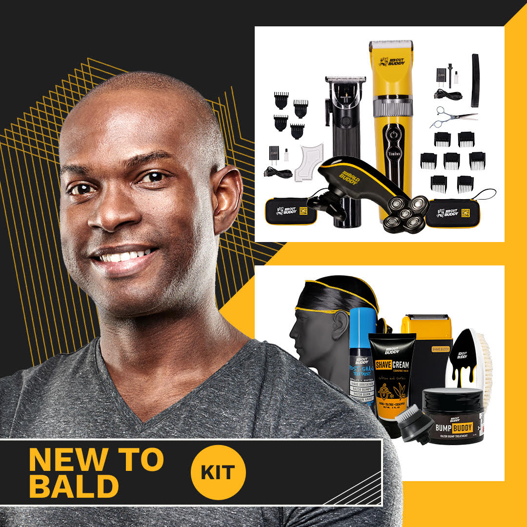 New To Bald Shave Kit - The Cut Buddy - The Cut Buddy