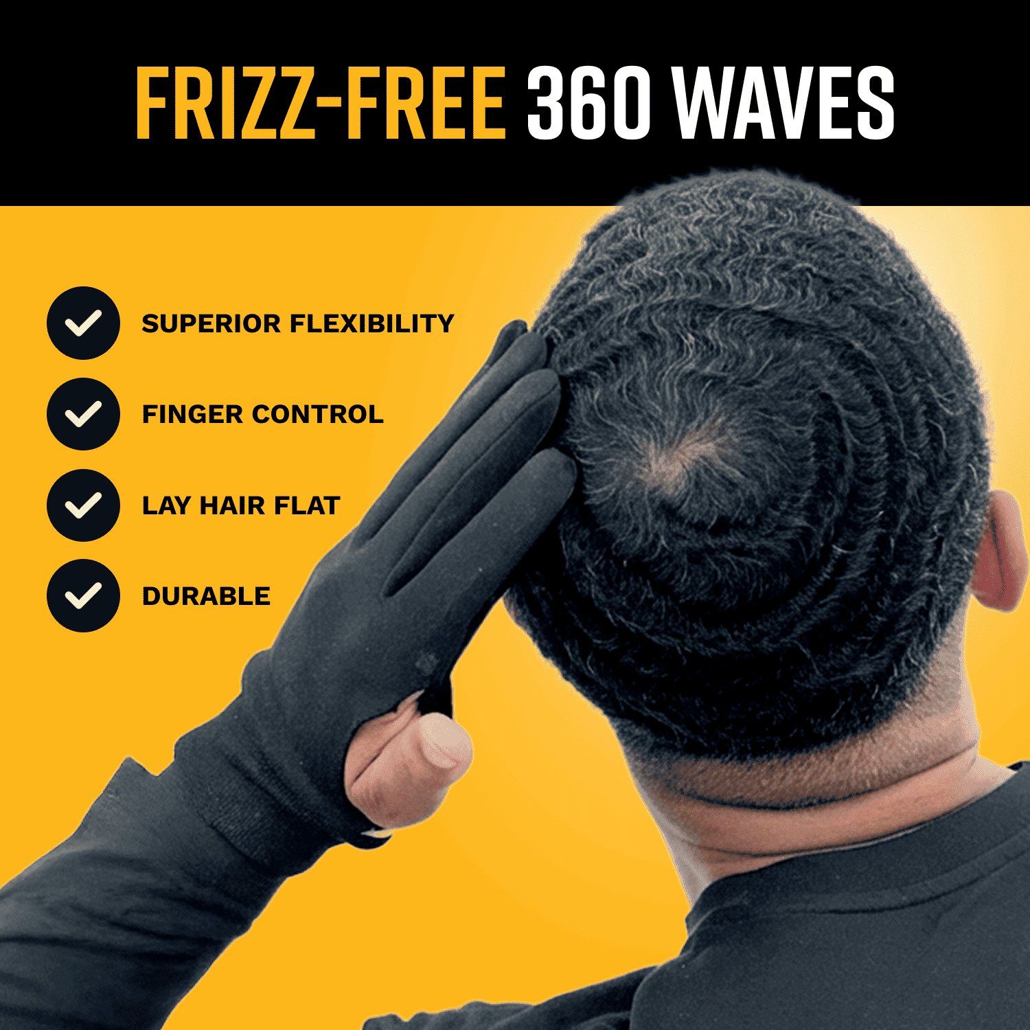 Nick Wavy Collection - Lay Down Glove for 360 Waves - The Cut Buddy - The Cut Buddy