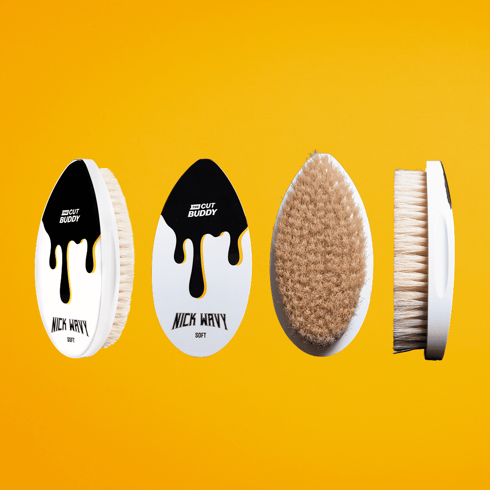 Nick Wavy Collection - Soft Bristle Waves Brush - The Cut Buddy-The Cut Buddy