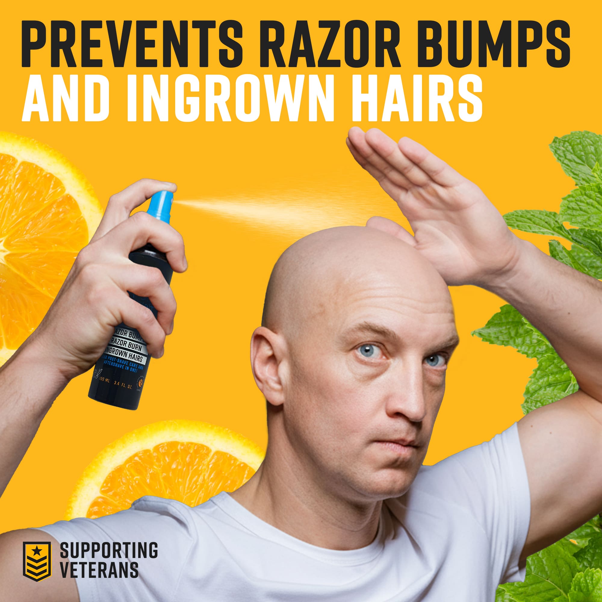 Post Shave Irritation Solution - Citrus 3.4 OZ - The Cut Buddy - The Cut Buddy