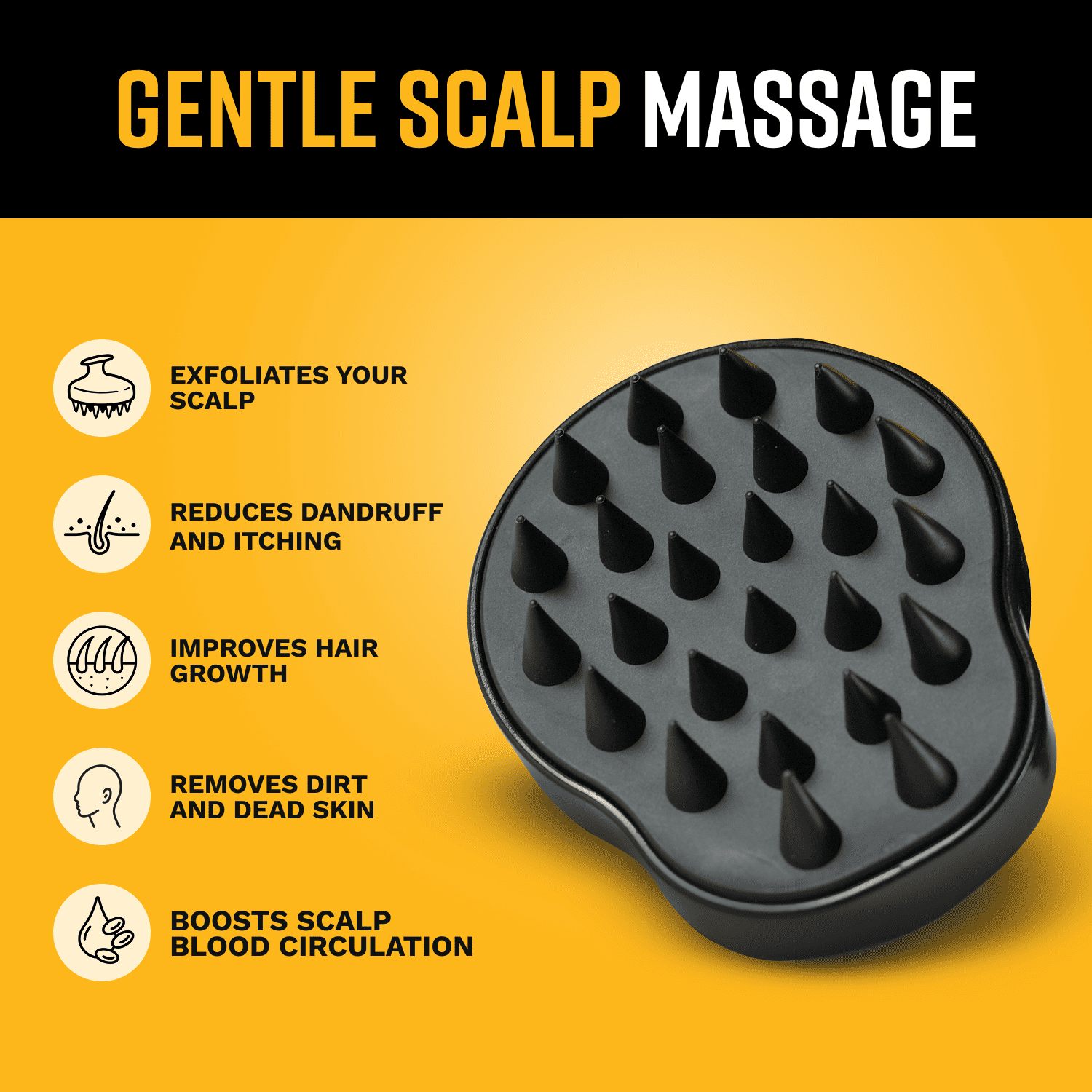 Pre - Shave Exfoliation Cone Bristle Brush - The Cut Buddy - The Cut Buddy