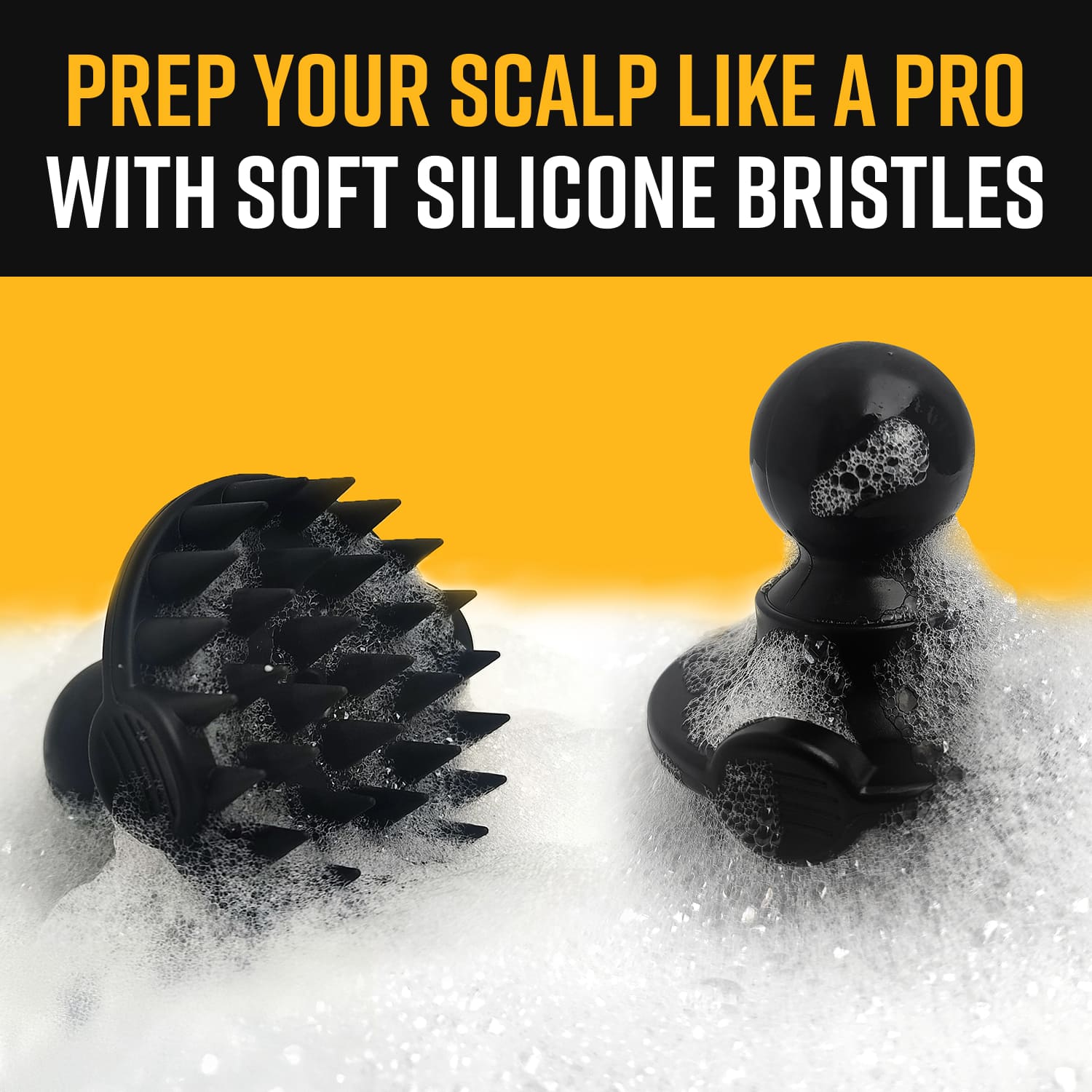 Pre - Shave Exfoliation Cone Bristle Brush - The Cut Buddy - The Cut Buddy