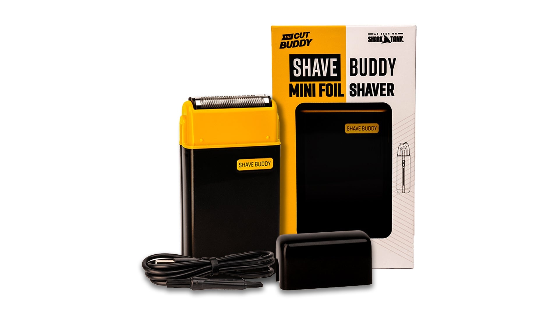 Shave Buddy - Mini Compact Foil Electric Face and Head Shaver - The Cut Buddy - The Cut Buddy