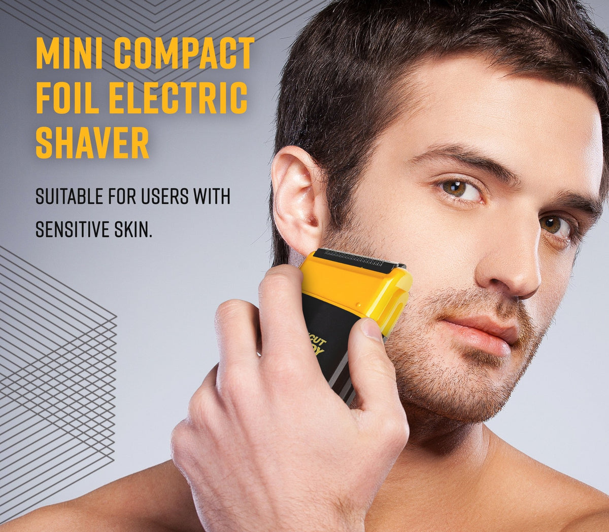 Shaving Compact Razor Shave Buddy - Mini Compact Foil Electric Face and Head Shaver – The Cut ...