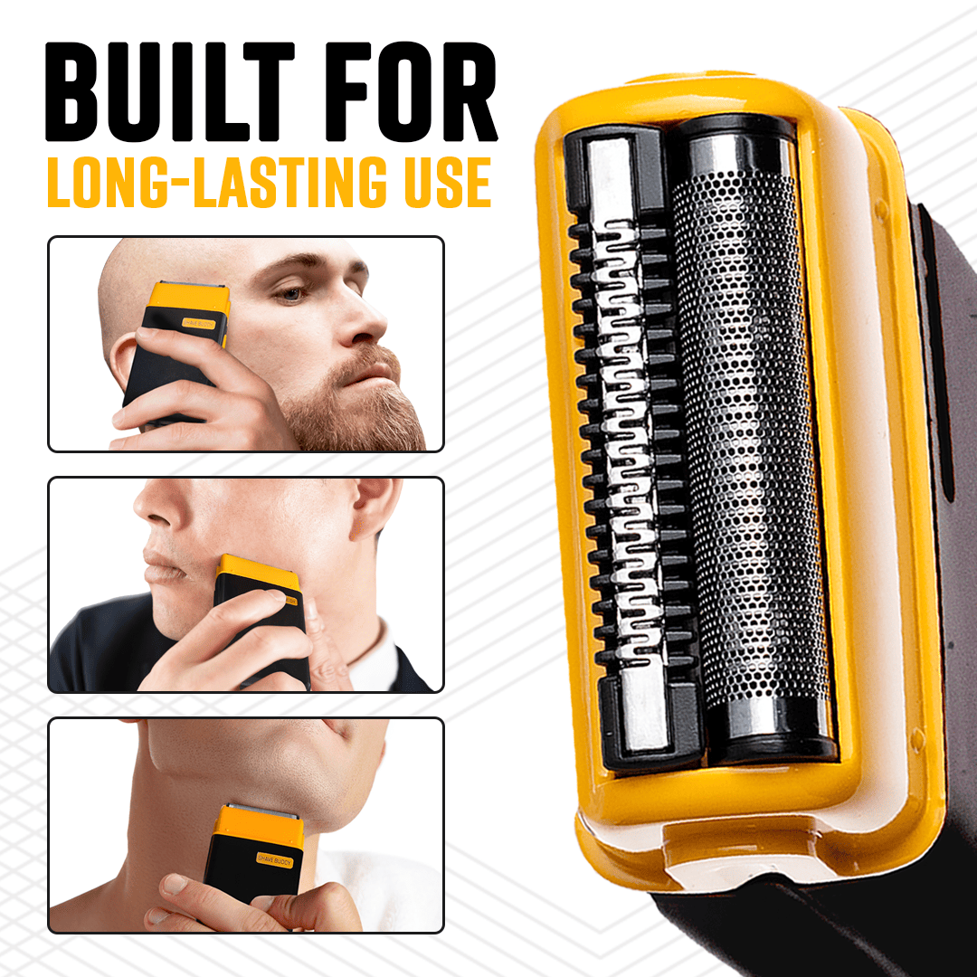 Shave Buddy - Mini Compact Foil Electric Face and Head Shaver - The Cut Buddy - The Cut Buddy