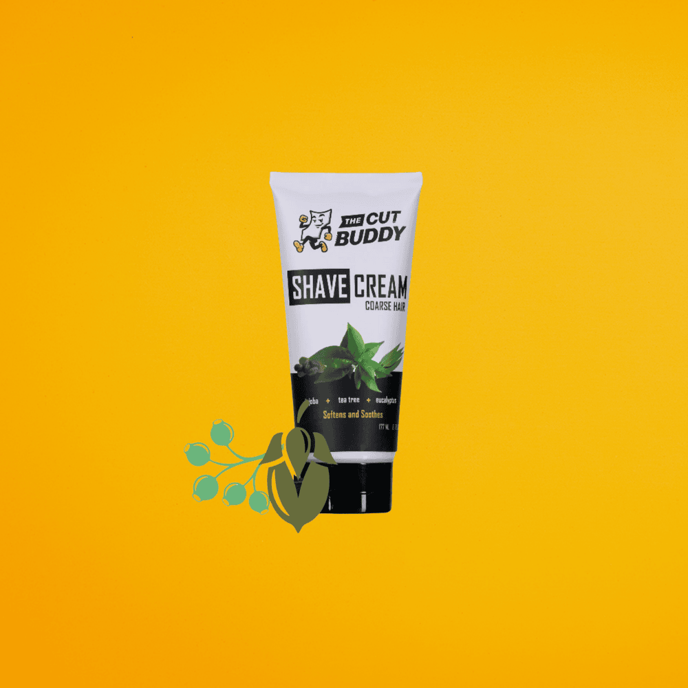 Shaving Cream - Hair and Irritation Defense (3 oz) - The Cut Buddy - The Cut Buddy