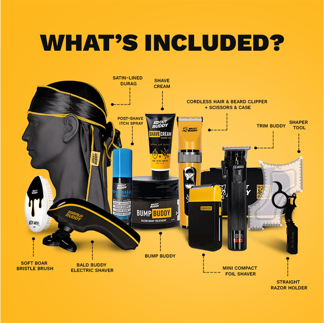 The At - Home Barber Kit - The Cut Buddy - The Cut Buddy