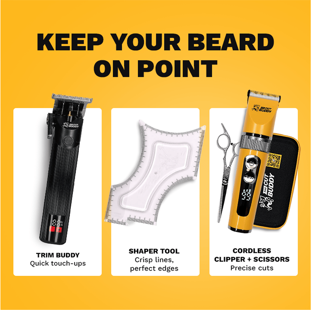 The Bald & Bearded Maintenance Kit - The Cut Buddy - The Cut Buddy
