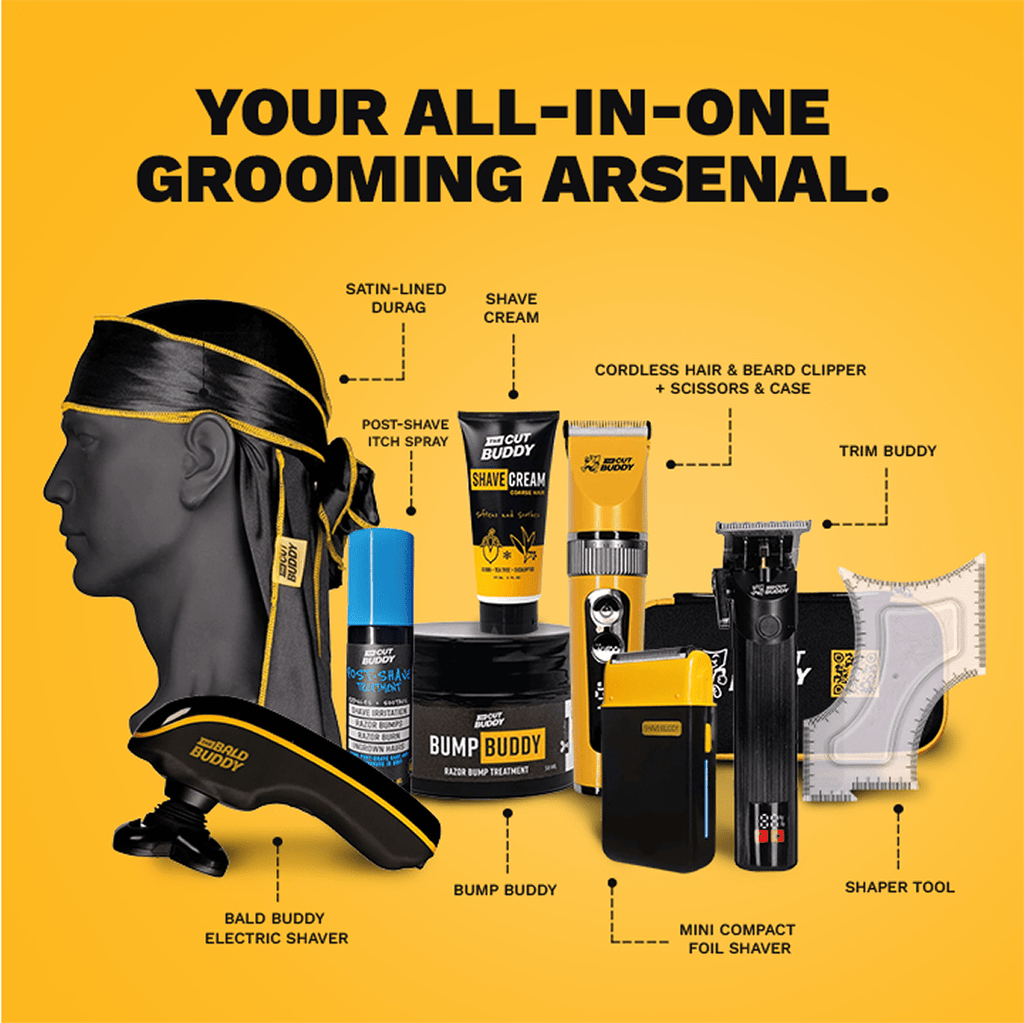 The Bald Confidence Kit - The Cut Buddy - The Cut Buddy