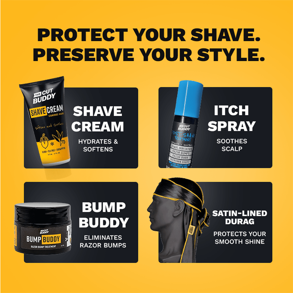 The Bald Confidence Kit - The Cut Buddy - The Cut Buddy